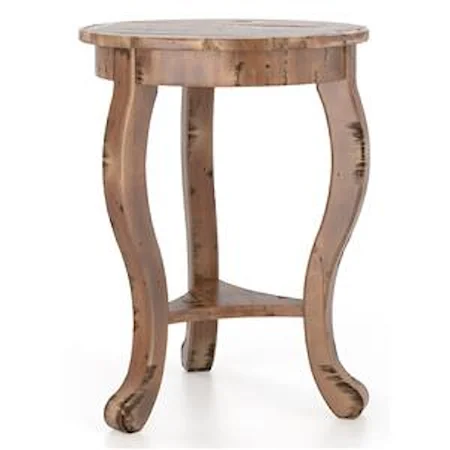 Customizable Round End Table