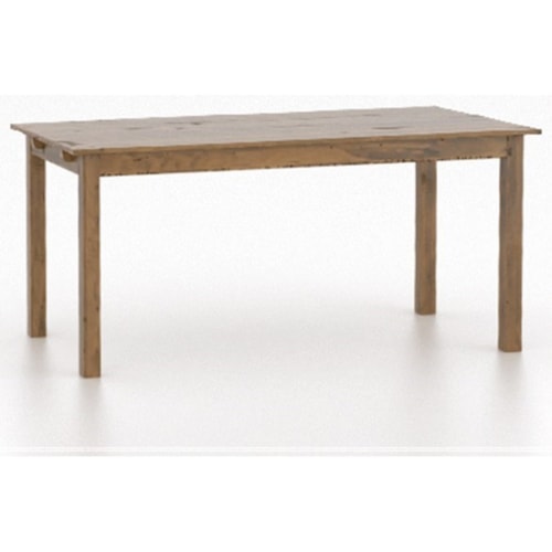 Customizable Traditional Rectangular Gathering Height Table