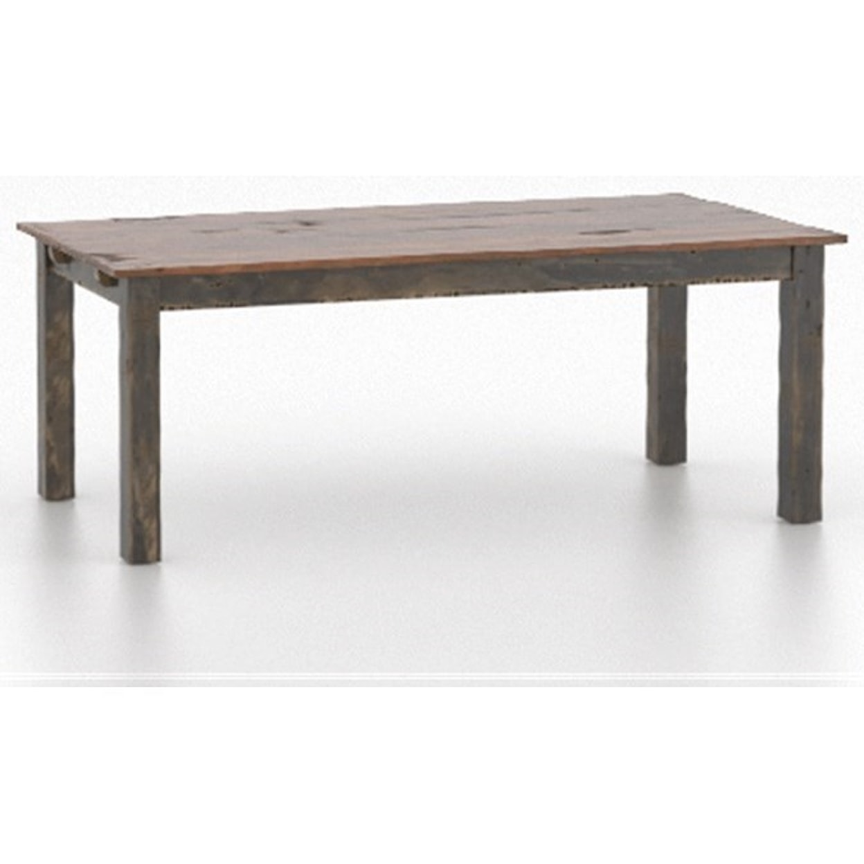 Canadel Champlain Rectangular Two-Tone Dining Table
