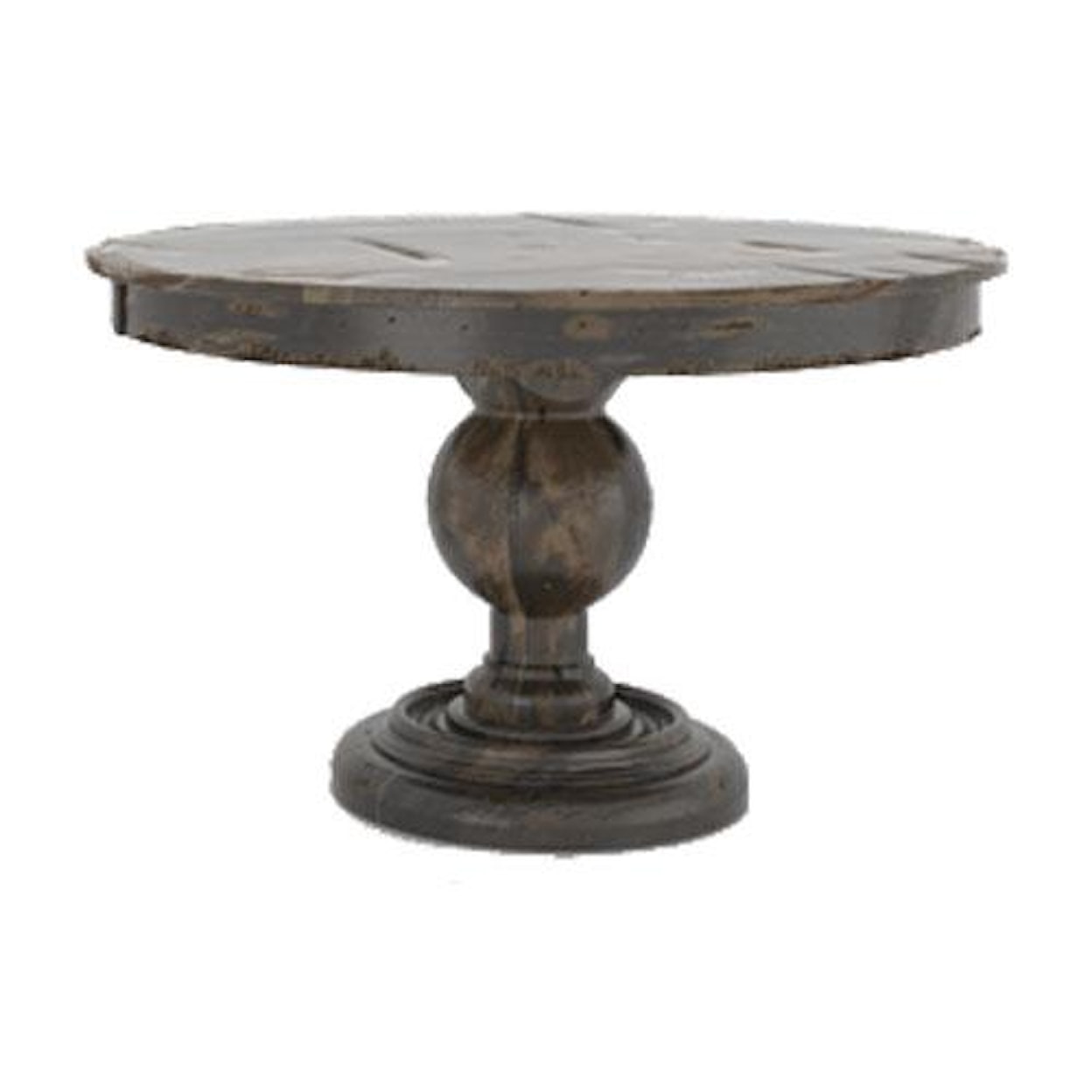 Canadel Champlain. Customizable 48" Round Wood Solid Top Table