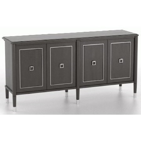 Customizable Buffet with Metal Ferrules