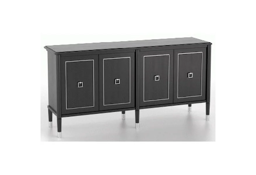 Classic Customizable Buffet by Canadel at Steger's Furniture