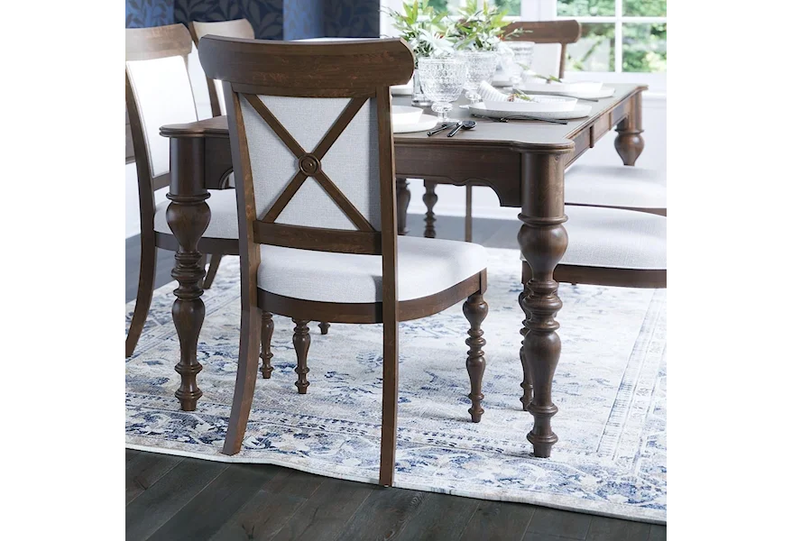 Classic Customizable Rectangular Dining Table by Canadel at Steger's Furniture & Mattress