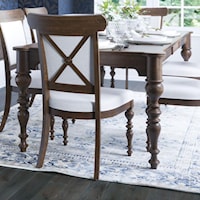 Customizable Rectangular Dining Table w/ Leaf