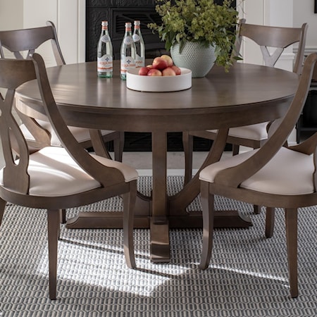 Customizable Round Dining Table