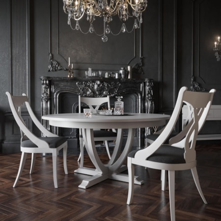 Round Dining Table Set