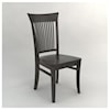 Canadel Canadel Customizable Side Chair - Wood Seat