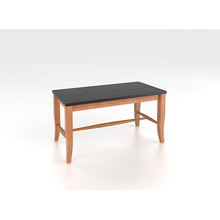 Customizable 18" Wooden Seat Bench