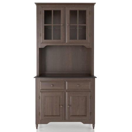 Customizable 38 Inch Buffet & Hutch