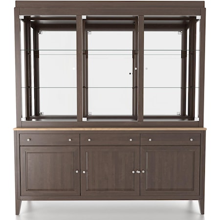 Customizable 72 Inch Buffet & Hutch