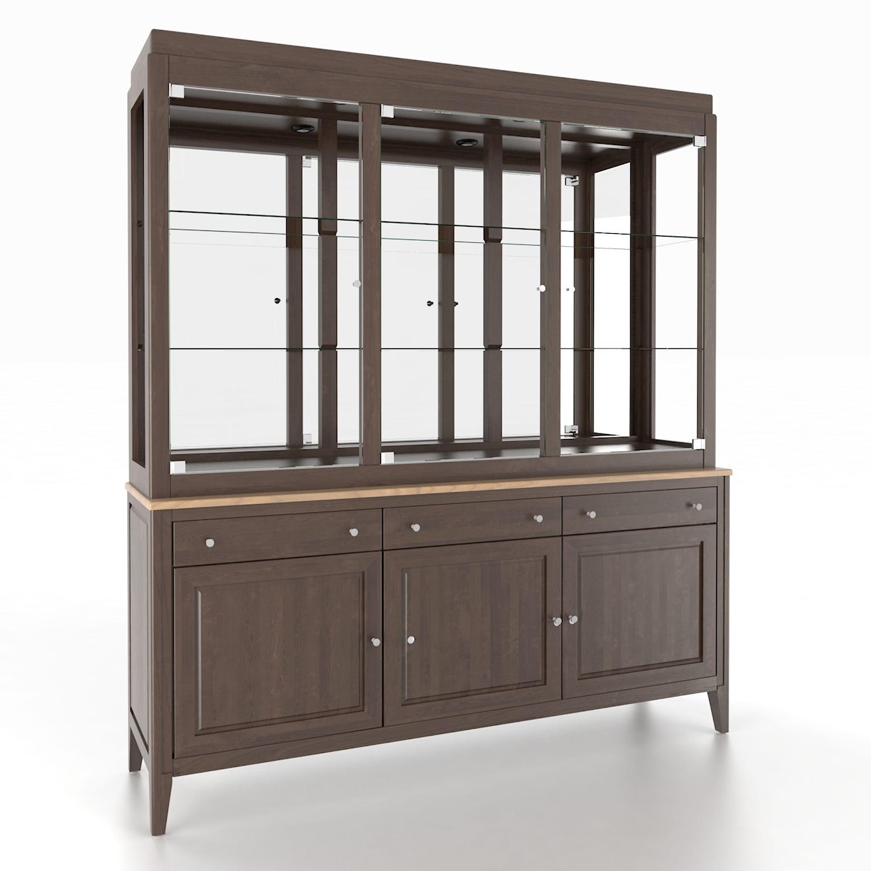 Canadel Custom Dining Customizable 72 Inch Buffet & Hutch