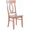 Canadel Canadel Customizable Side Chair - Wood Seat