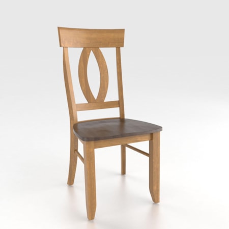 Customizable Side Chair - Wood Seat