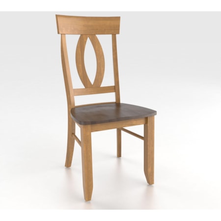Customizable Side Chair - Wood Seat
