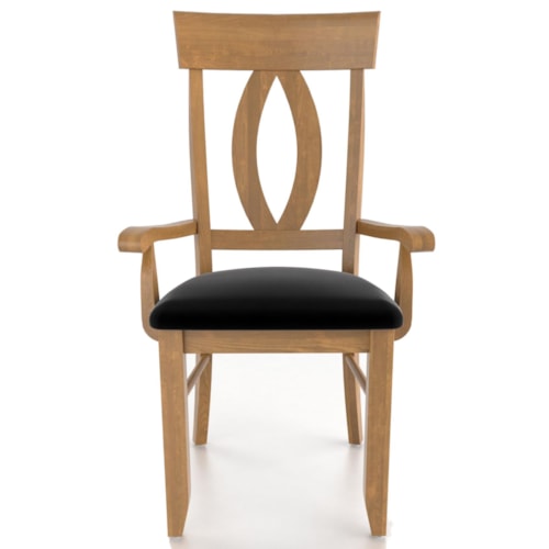 Farmhouse Upholstered Armchair