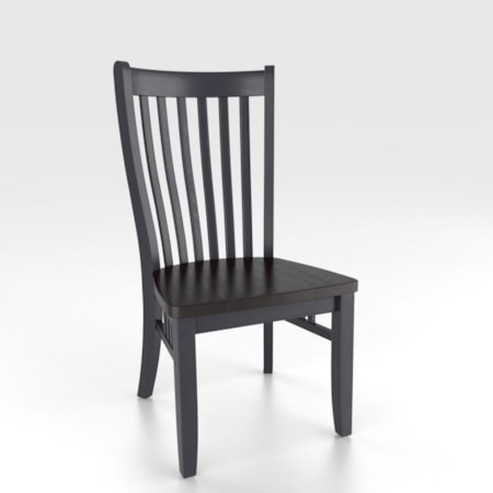Customizable Side Chair - Wood Seat