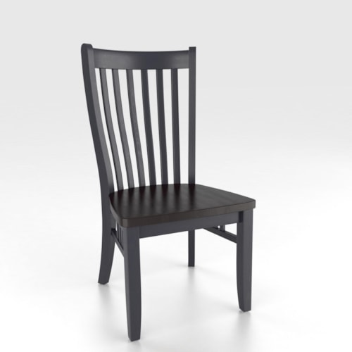 Customizable Side Chair - Wood Seat