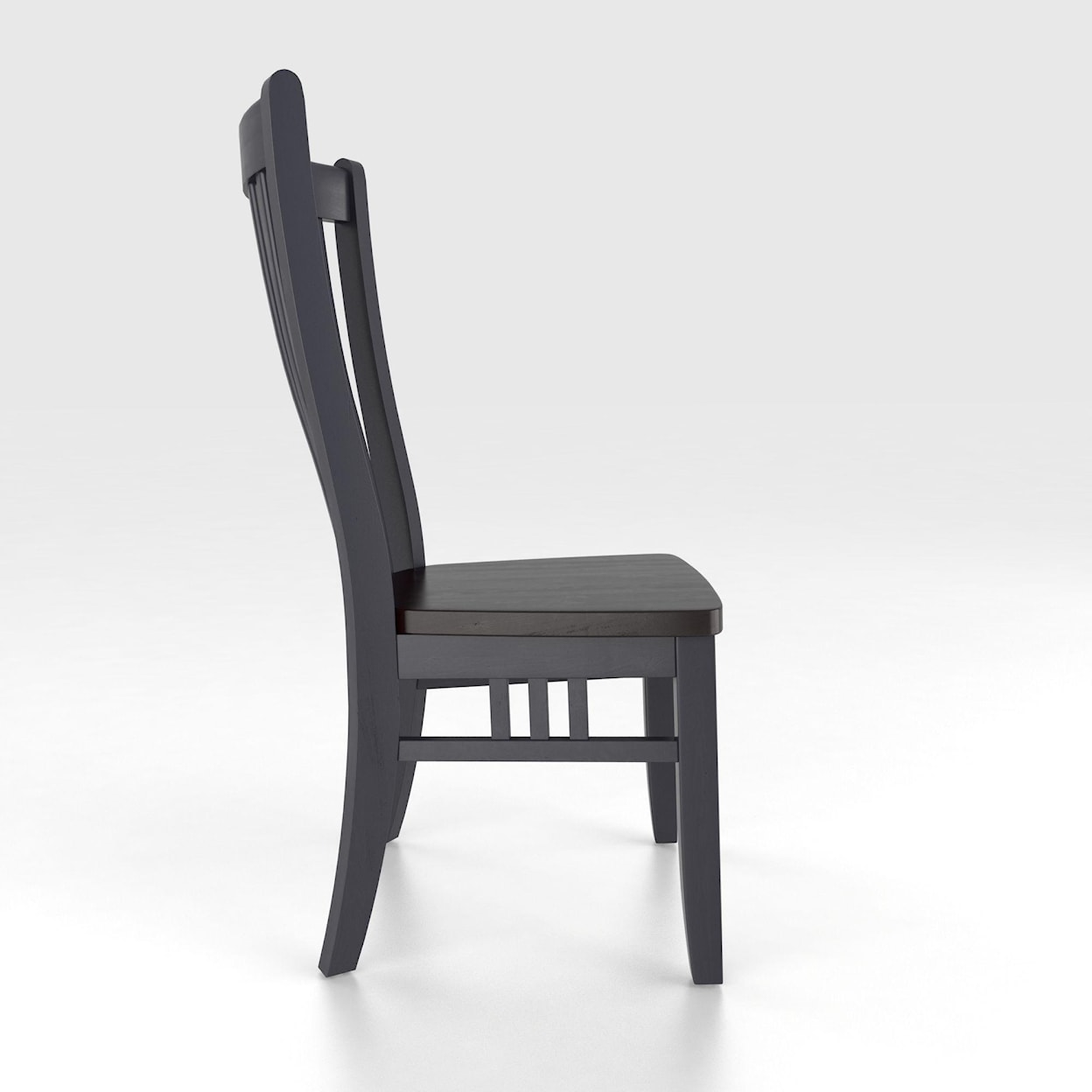 Canadel Canadel Customizable Side Chair - Wood Seat