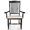 Canadel Canadel <b>Customizable</b> Armchair - Wood Seat