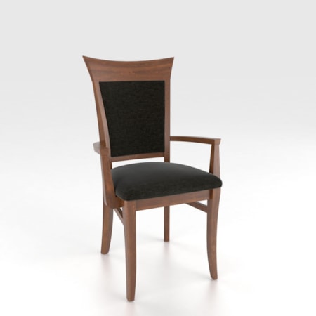Customizable Upholstered Arm Chair
