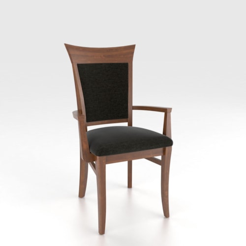 Customizable Upholstered Arm Chair