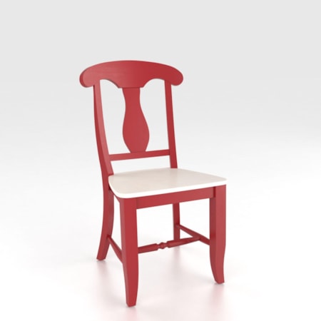 Customizable Side Chair - Wood Seat