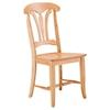 Canadel Custom Dining Customizable Side Chair - Wood Seat