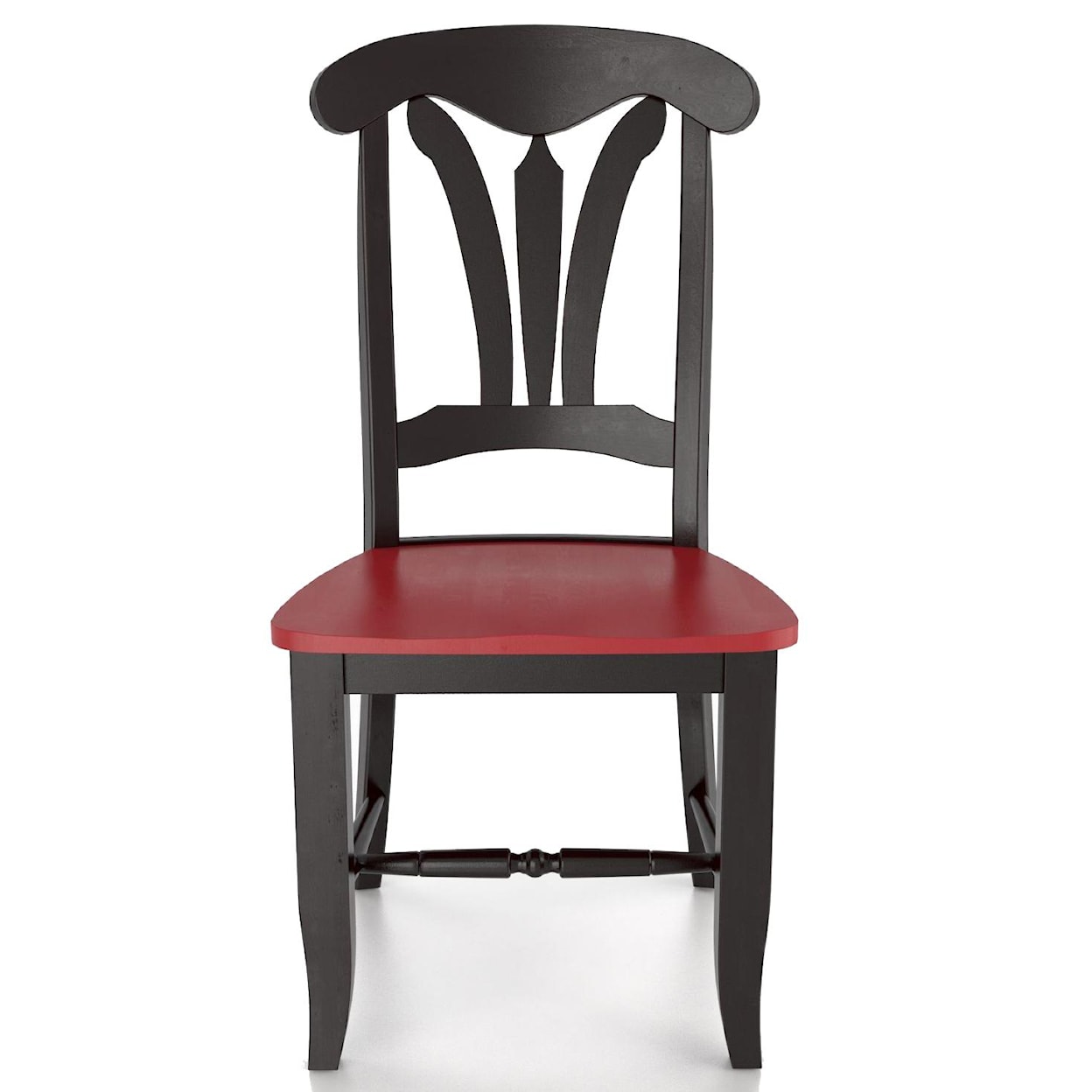 Canadel Custom Dining Customizable Side Chair - Wood Seat