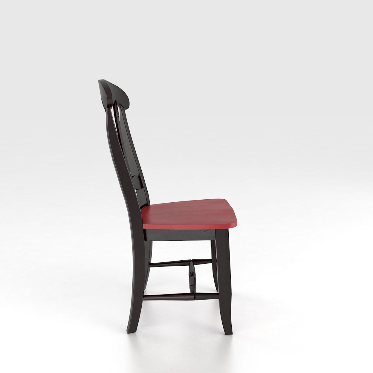 Canadel Custom Dining Customizable Side Chair - Wood Seat