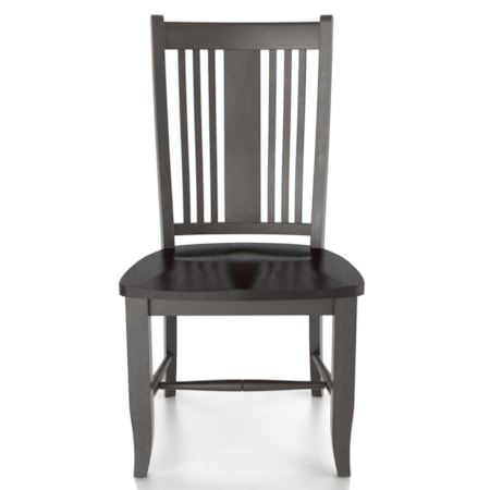 Customizable Side Chair - Wood Seat