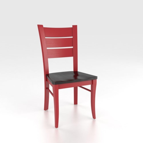 Customizable Side Chair - Wood Seat