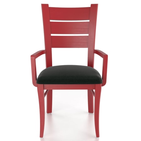 Customizable Upholstered Arm Chair