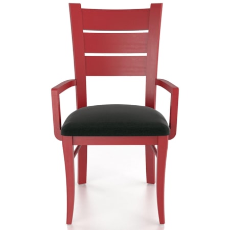 Customizable Upholstered Arm Chair