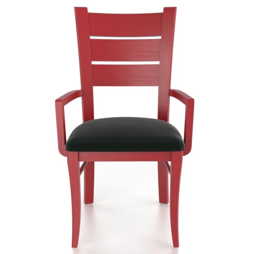 Customizable Upholstered Arm Chair