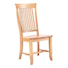 Canadel Custom Dining Customizable Side Chair - Wood Seat