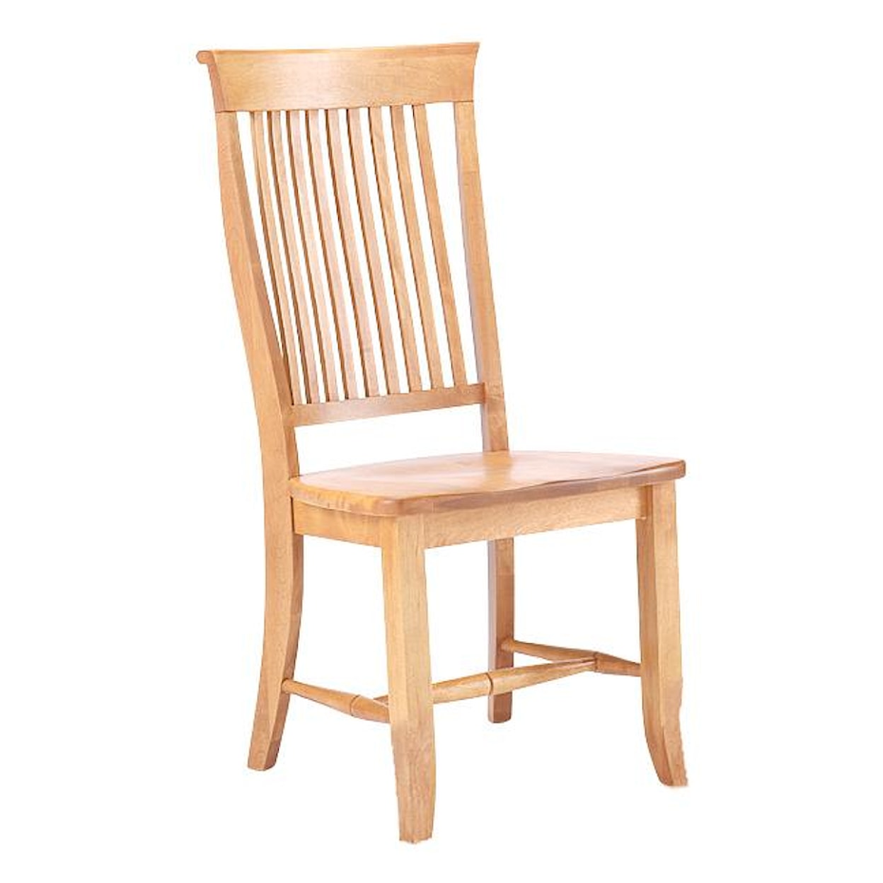 Canadel Custom Dining Customizable Side Chair - Wood Seat