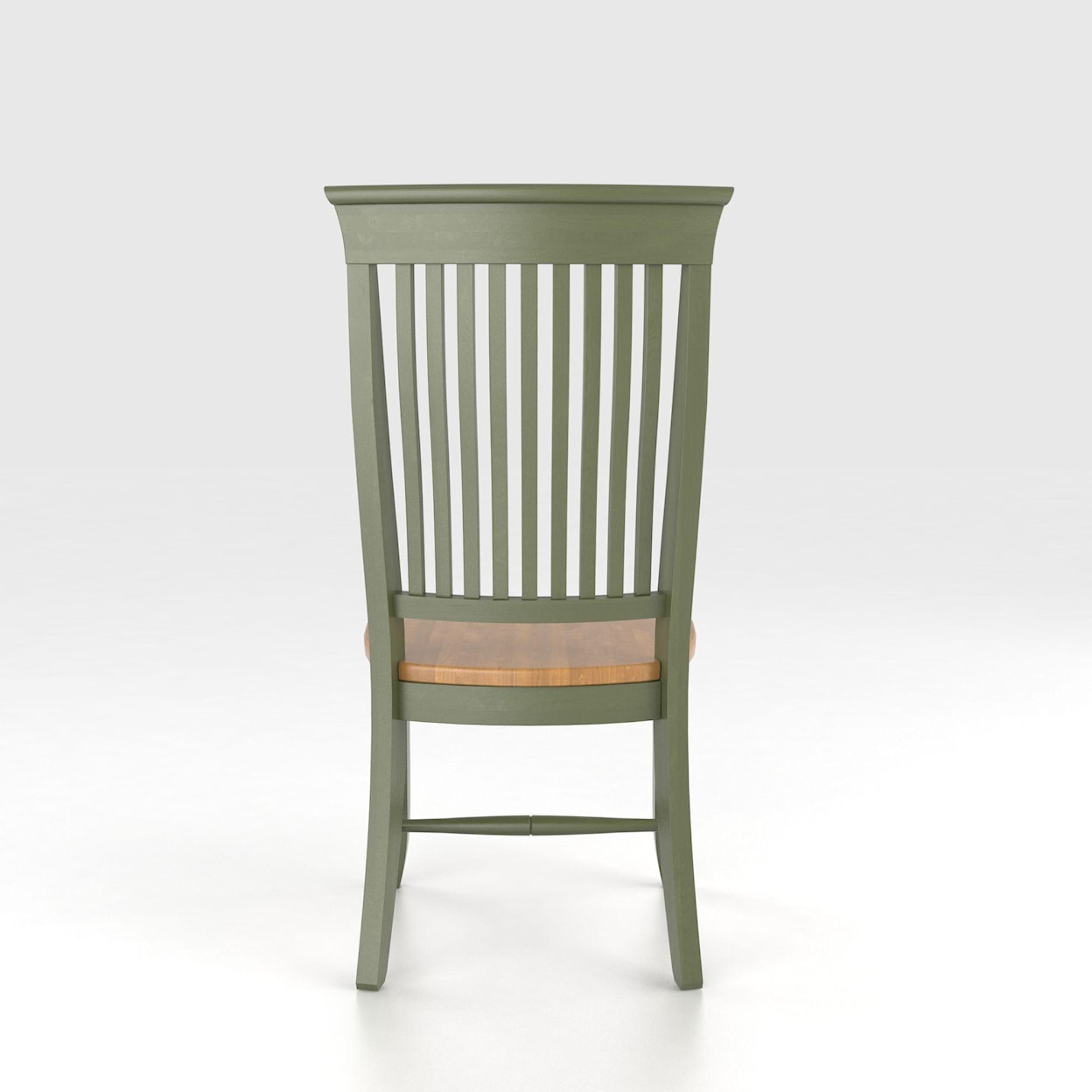 Canadel Custom Dining Customizable Side Chair - Wood Seat