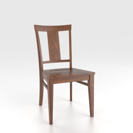 Customizable Side Chair - Wood Seat