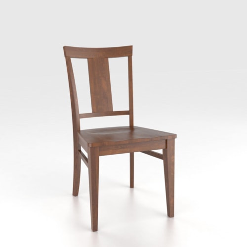 Customizable Side Chair - Wood Seat