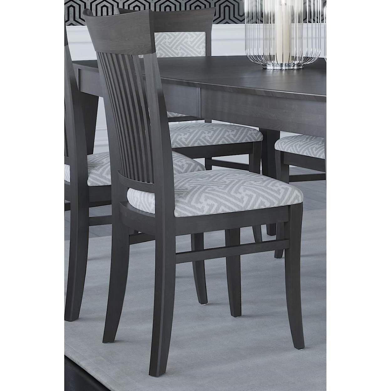 Canadel Canadel Customizable Upholstered Dining Side Chair