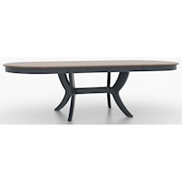 Customizable Oval Dining Table