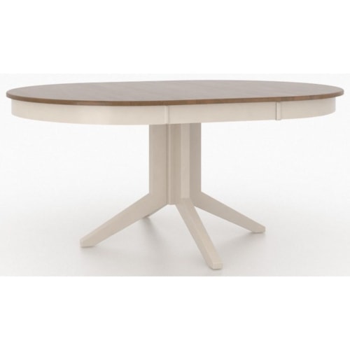 Customizable Dining Table with Leaf