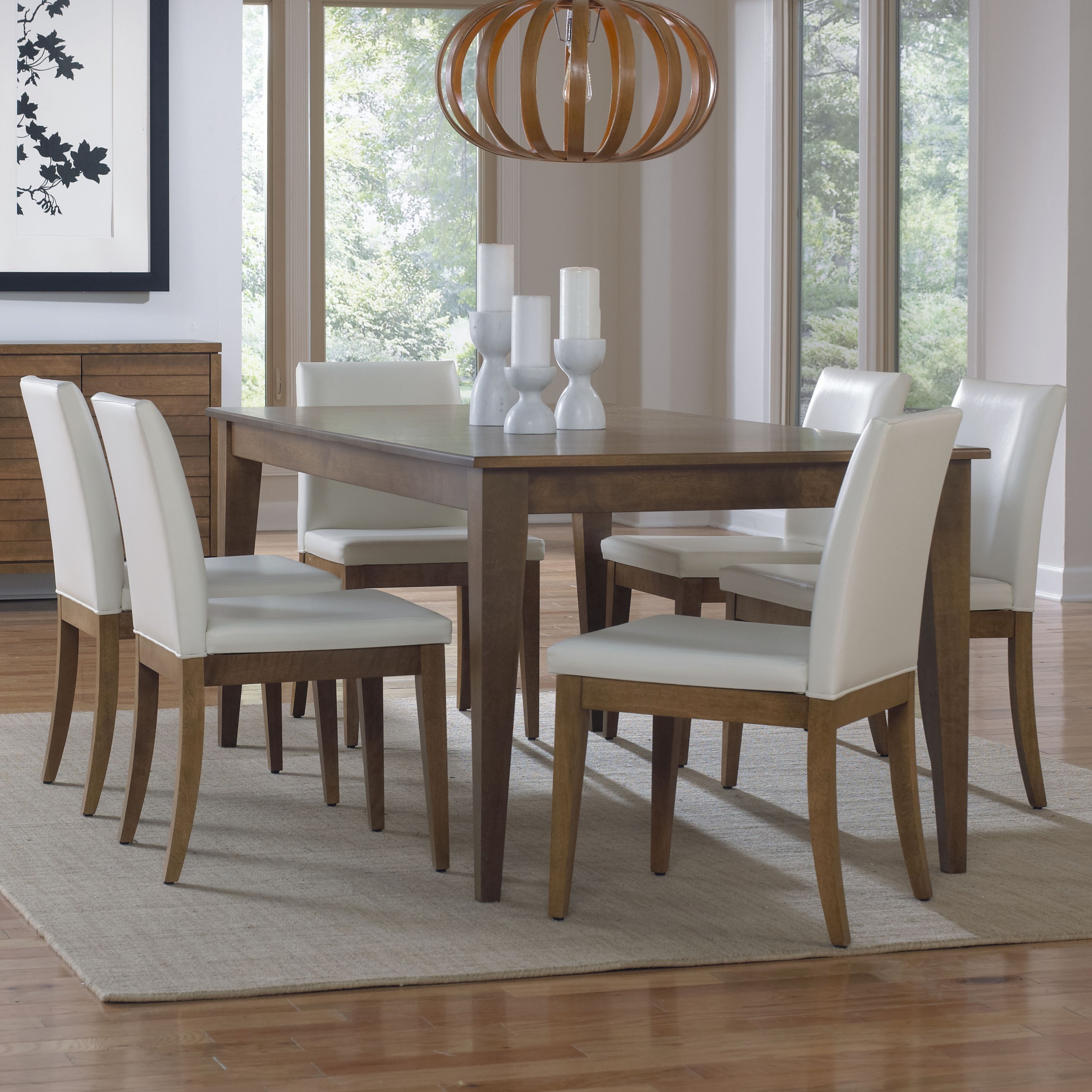 Canadel Customizable Rectangular Dining Table Set