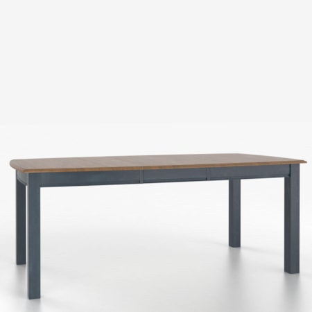 Customizable Boat Shape Table with Legs