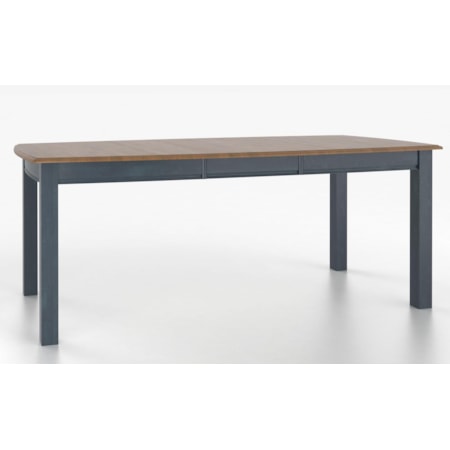 Customizable Boat Shape Table with Legs