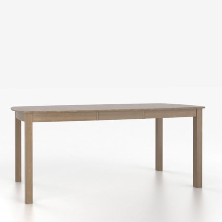 Customizable Boat Shape Counter Table