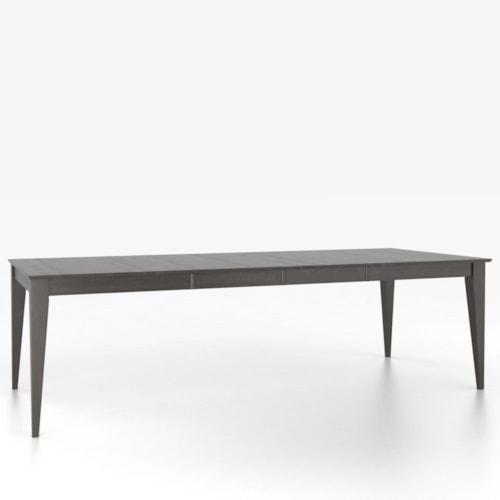 Customizable Rectangular Table with Legs