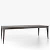 Canadel Canadel Customizable Rectangular Table with Legs