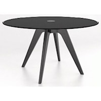 Contemporary Customizable Round Dining Table