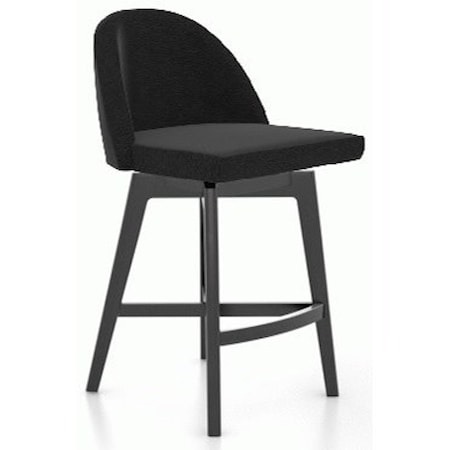 Upholstered Swivel Stool